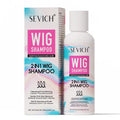 2 IN 1 Wig Shampoo For Synthetic Hair Soak & Rinse Deep Cleansing Revitalizes, Moisturizes Anti-Frizz Softening Wig Care Product