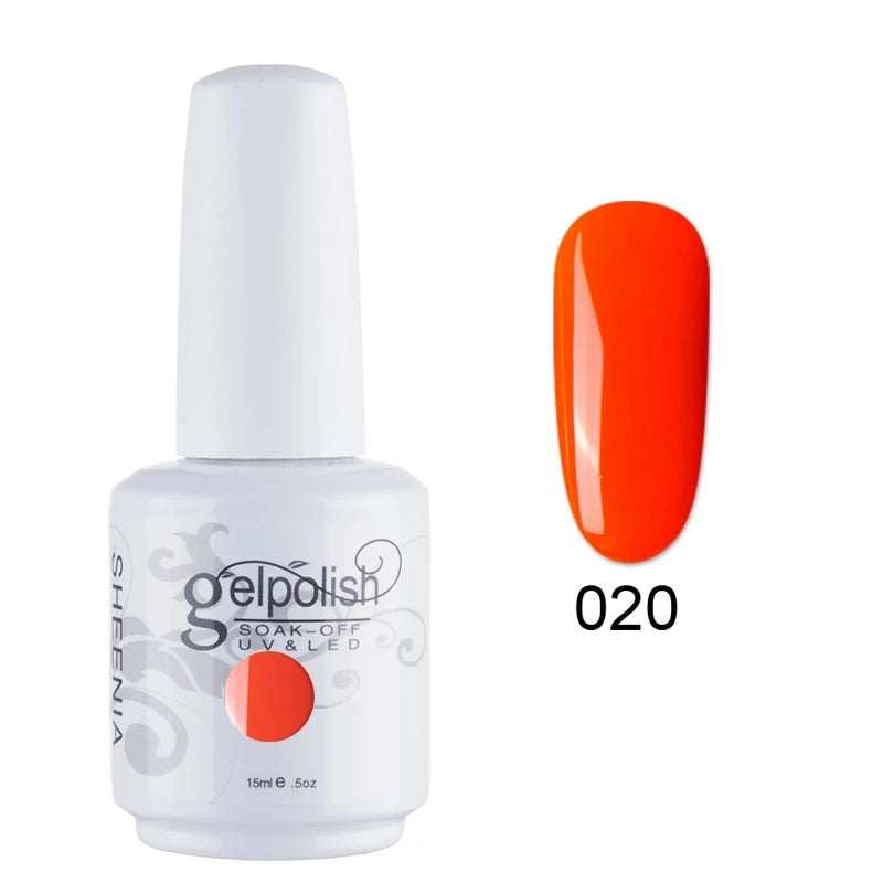 Nail Gel Polish UV Gel Nail Polish Hybrid Varnish Semi Permanent Nails Set For Manicure Gellak Nail Art Professtional Top Primer