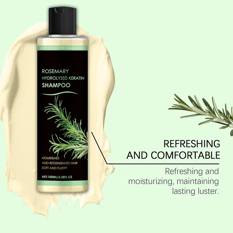 Herbal Essence Volumizing Shampoo Soothes Scalp Controls Oil Nourishes Strengthens Hair Roots New Gentle Non-irritating Shampoo