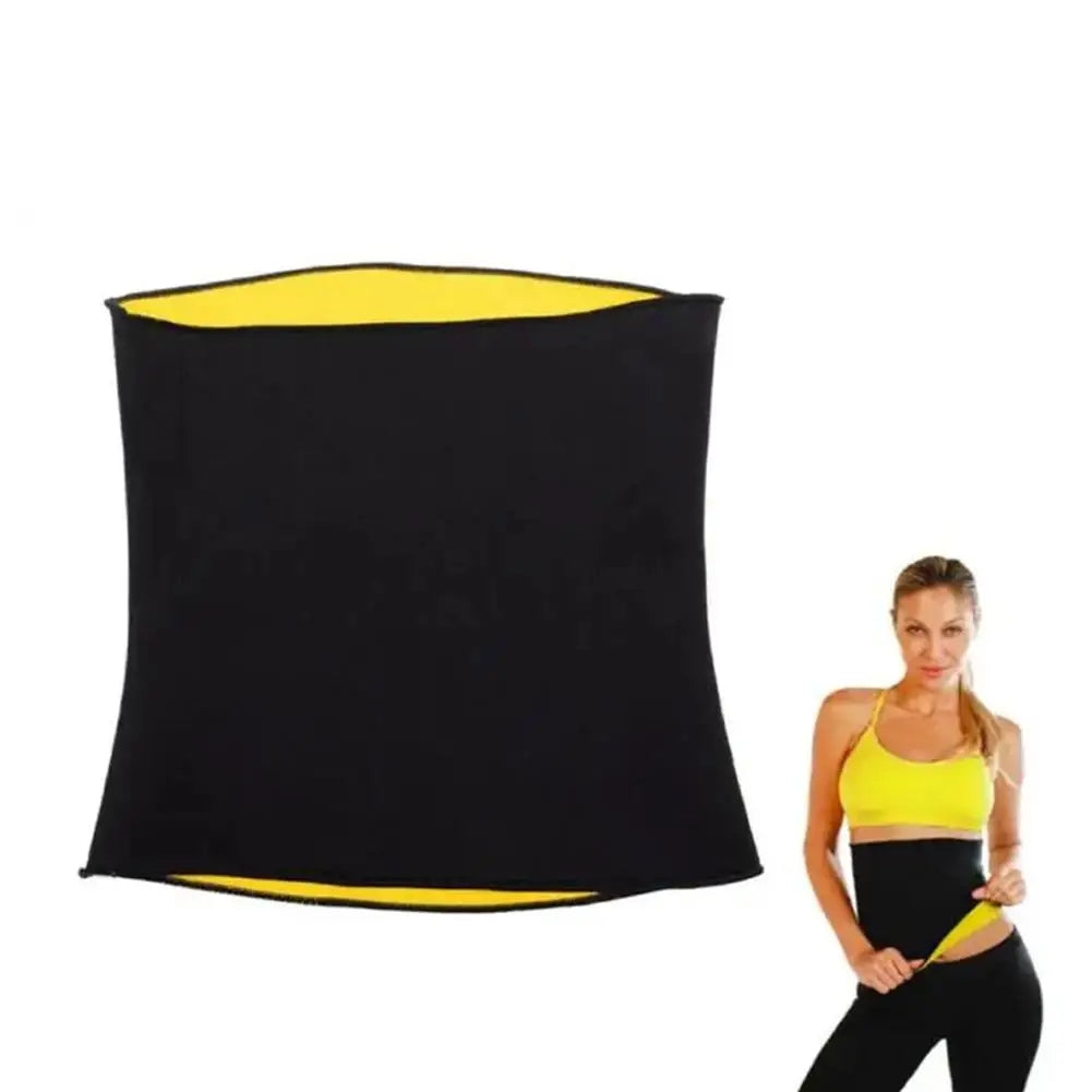 Waist Trainer Sweat Belt for Women Men Weight Loss Tummy Control Body Shaper Slimming Wrap Abdominal Trimmer Gym Fitness Band