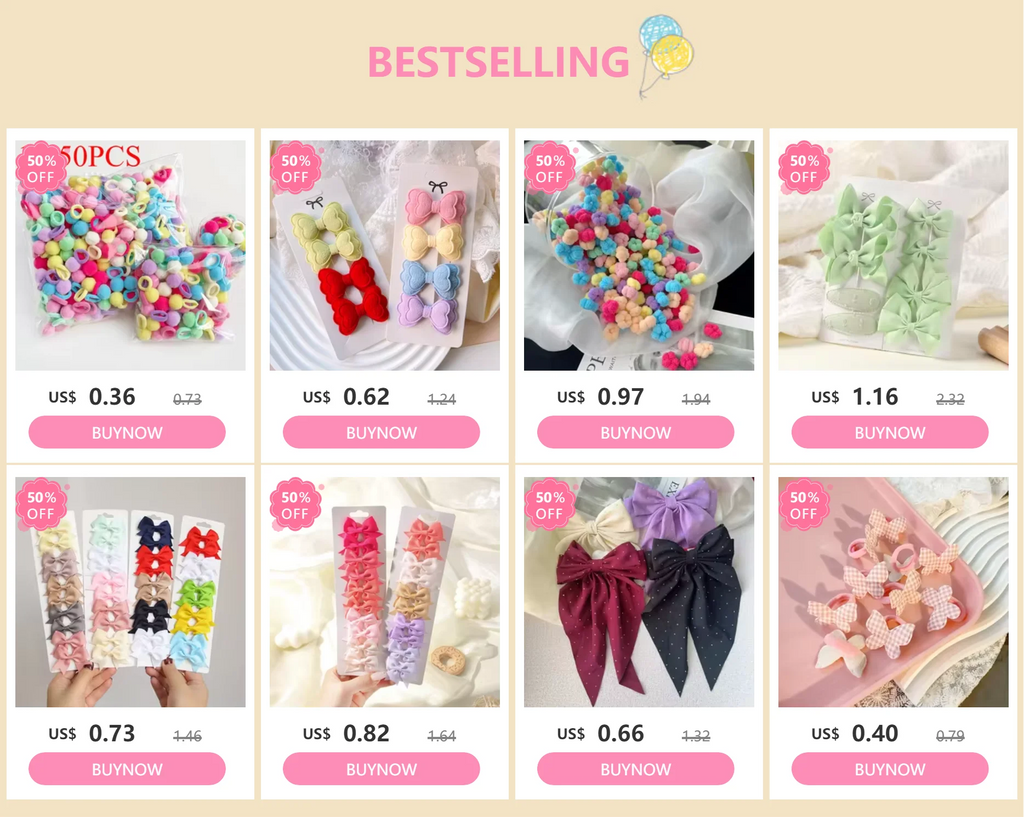 10PCS/lot Candy Color Kids Elastic Hair Bands Girls Rubber Band Children Cute Baby Hair Accessories