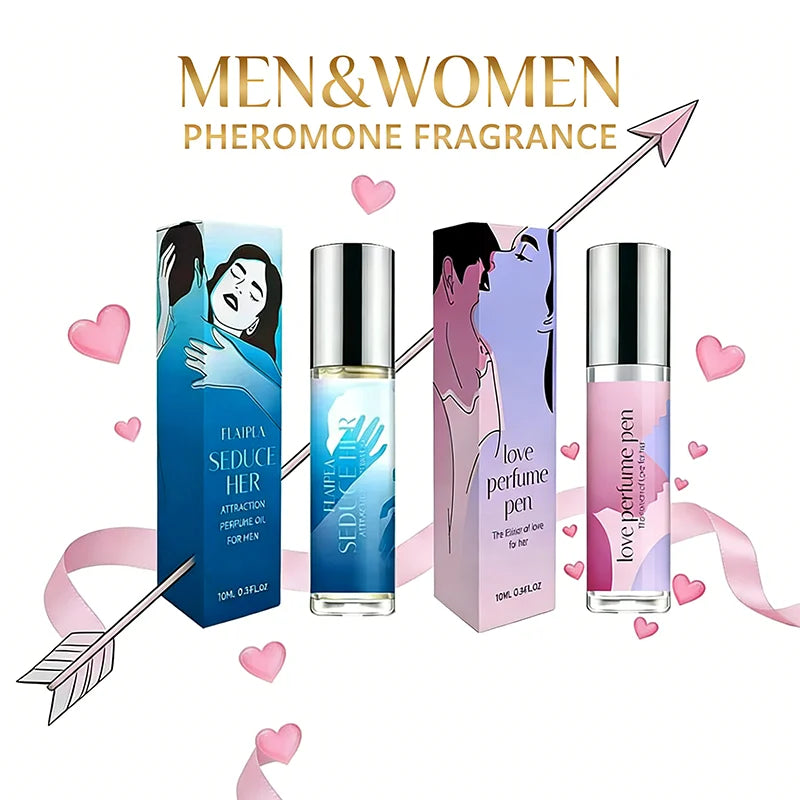 Men Women Pheromone Fragrance Naturally Fresh Alluring Rollon Fragrance Exudes Charm Portable Deodorizing Lasting Fragrance 10ml