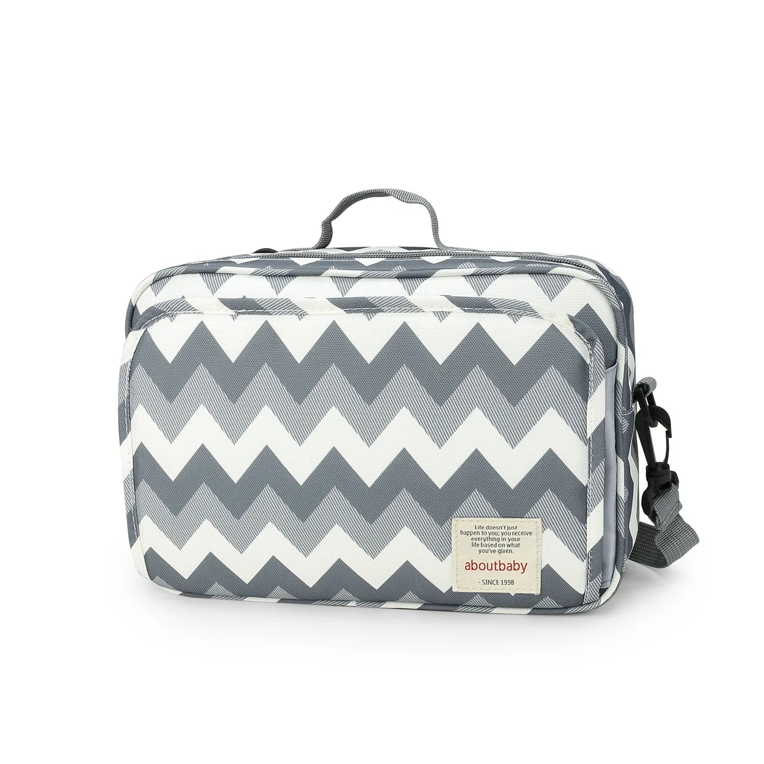 Baby Stroller Bag Waterproof Portable Outing Travel Mummy Bag Multifunction Diaper Bottle Storage Hanging Bag Pram Organizer