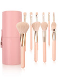 11pcs High-End Professional Makeup Brushes Set with Bucket Blush Powder Eyeshadow Eyebrow Foundation Beauty Makeup Tool Brochas