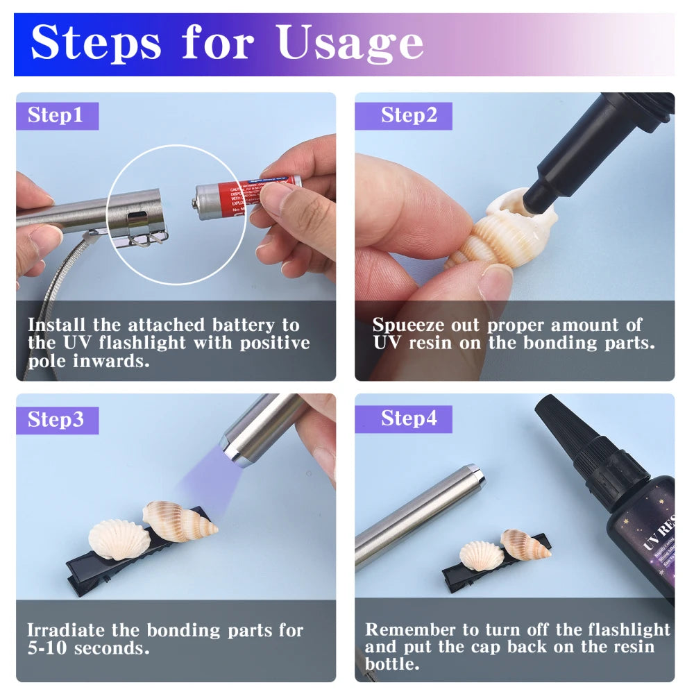 UV Bonding Welding Glue Super Bonding UV Glue Fix Liquid Curing Hard Quick-Drying Resin Jewelry Glass Plastic Wood Repair Glue