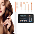 Nourishes Hair Roots Vortex Comb Bundle 4 Settings High Frequency Vortex Hair Growth Wand Easy to Use Facial Machine Hair Care