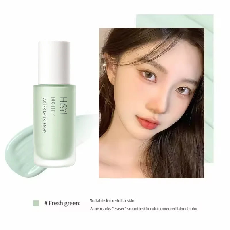 Marie Primer Tricolor Hidratante — Corrector de Tono, Iluminador y Suavizante para el Rostro