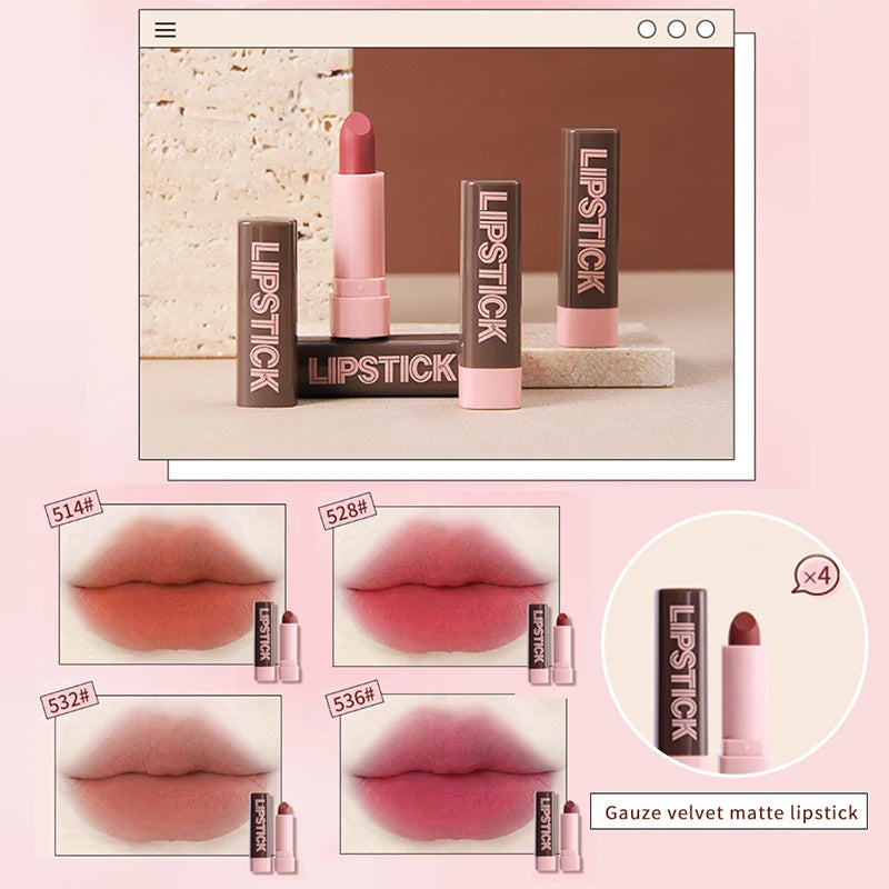 Marie Set de Maquillaje Navideño para Mujer — 9 Labiales, Polvo Compacto, BB Cream, Lápiz de Cejas, Máscara y Delineador para Mujeres y Niñas