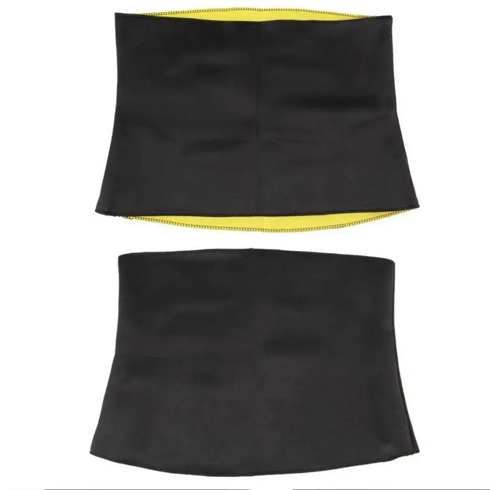 Waist Trainer Sweat Belt for Women Men Weight Loss Tummy Control Body Shaper Slimming Wrap Abdominal Trimmer Gym Fitness Band
