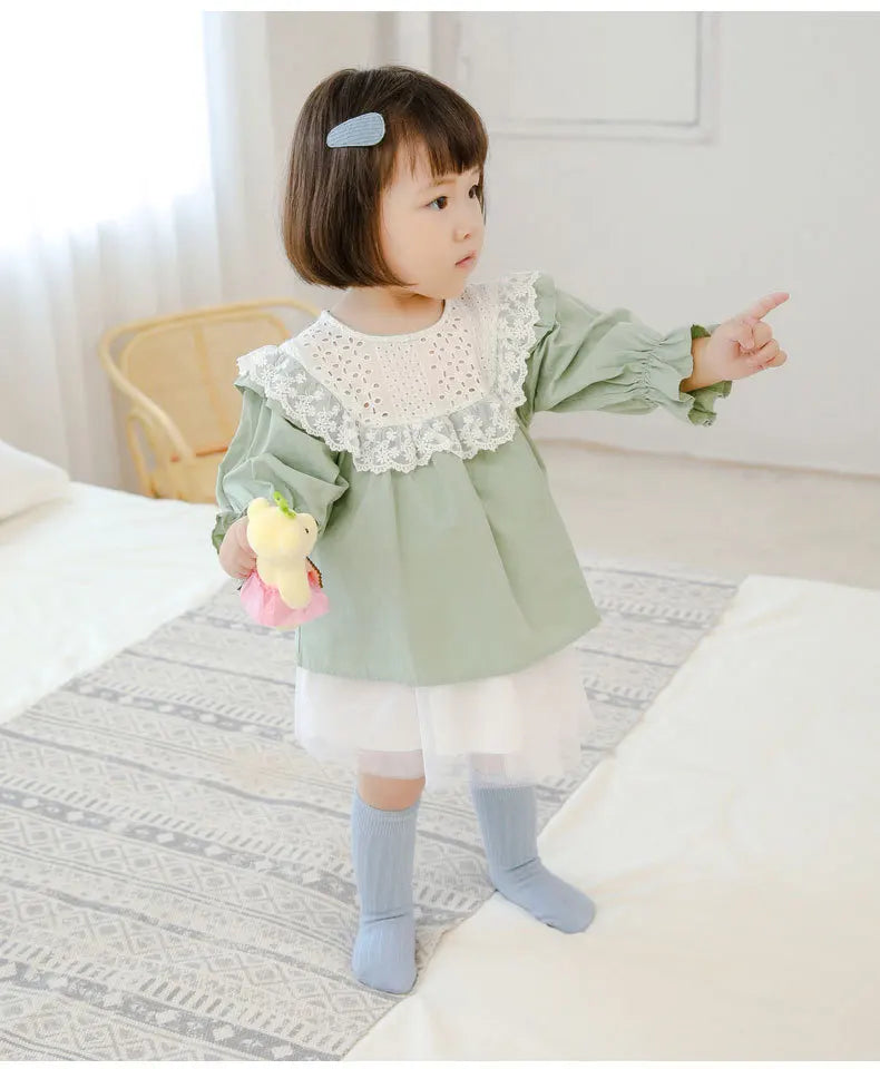 Baby Socks Newborn Kids Infant Girls Boys Knee High Sock Toddler Girl Solid Cotton Stripe Plain Long Sock For 0-3Years Children
