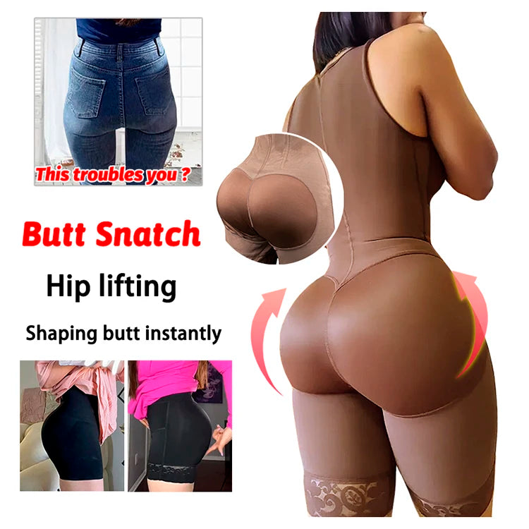 Girdles Shapers Fajas Colombian Corset Sculpting Body Sheath Slimming Bodysuit Tummy Reducing Shapewear Post Surgery Garment