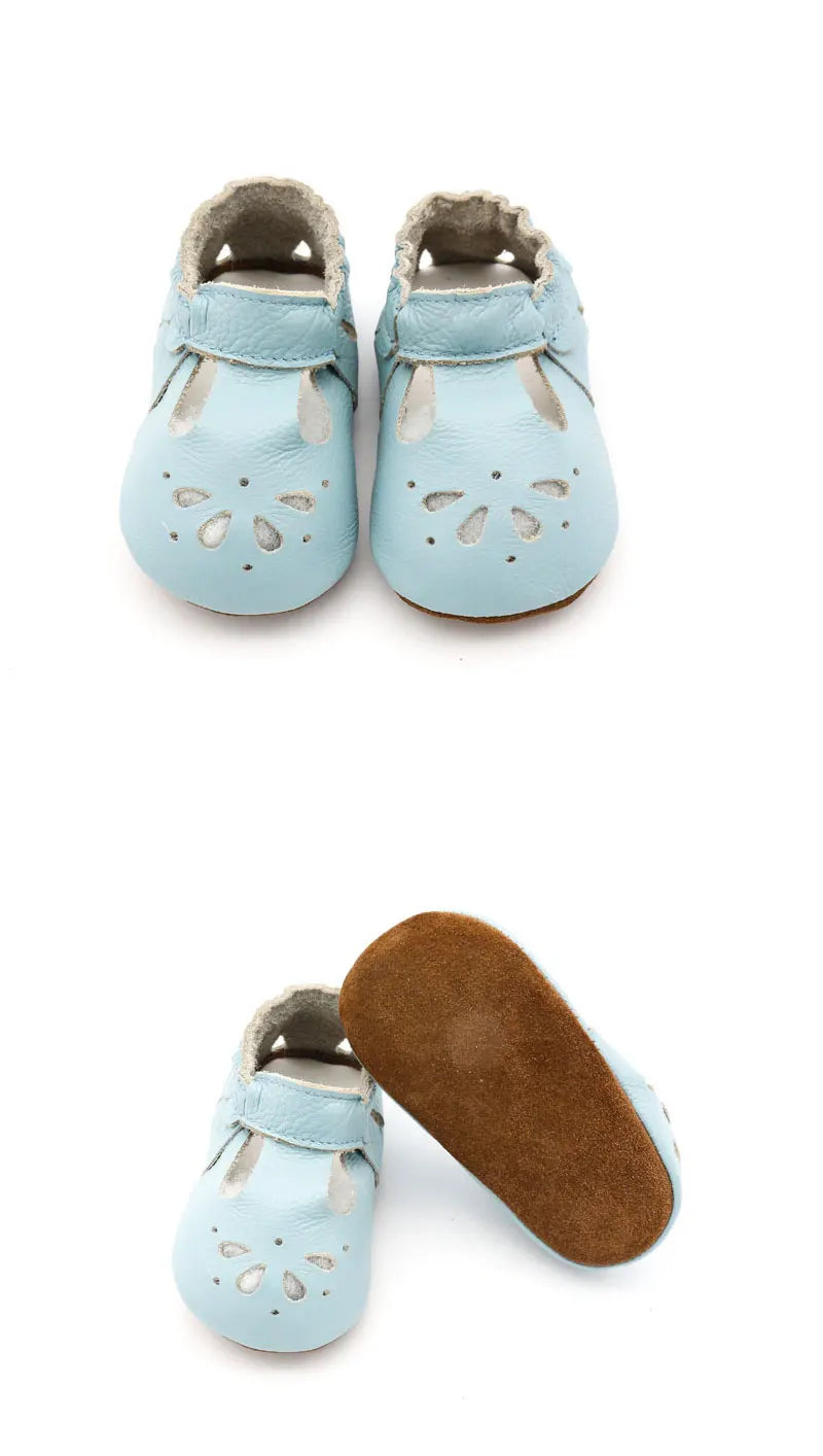 Baby Girls Shoes Sandals Toddler Boys Casual Summer Leather Shoes Newborn Infant Barefoot Shoes Sapato Loafers Kids Items stuff