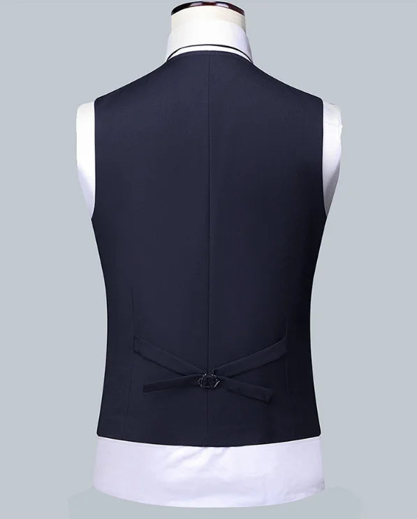 Men's Solid Color Business Suit 2025 High Quality Fashion Banquet Wedding Trend Groom Best Man Single 3/2/1