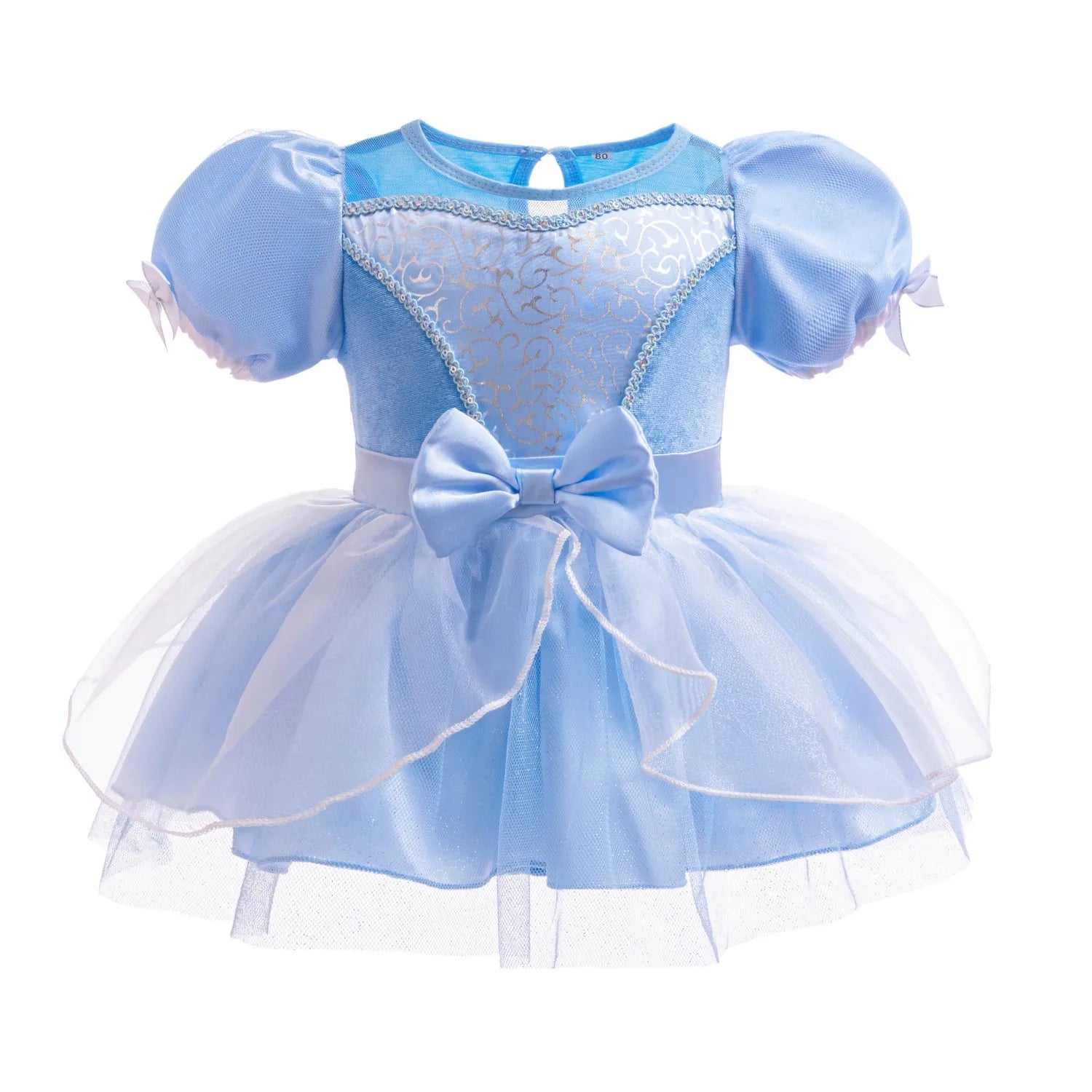 Little Girl Crawling Clothes Movie Princess Role-playing Costume Baby Cute Cotton Jumpsuit Toddlers Birthday Dress