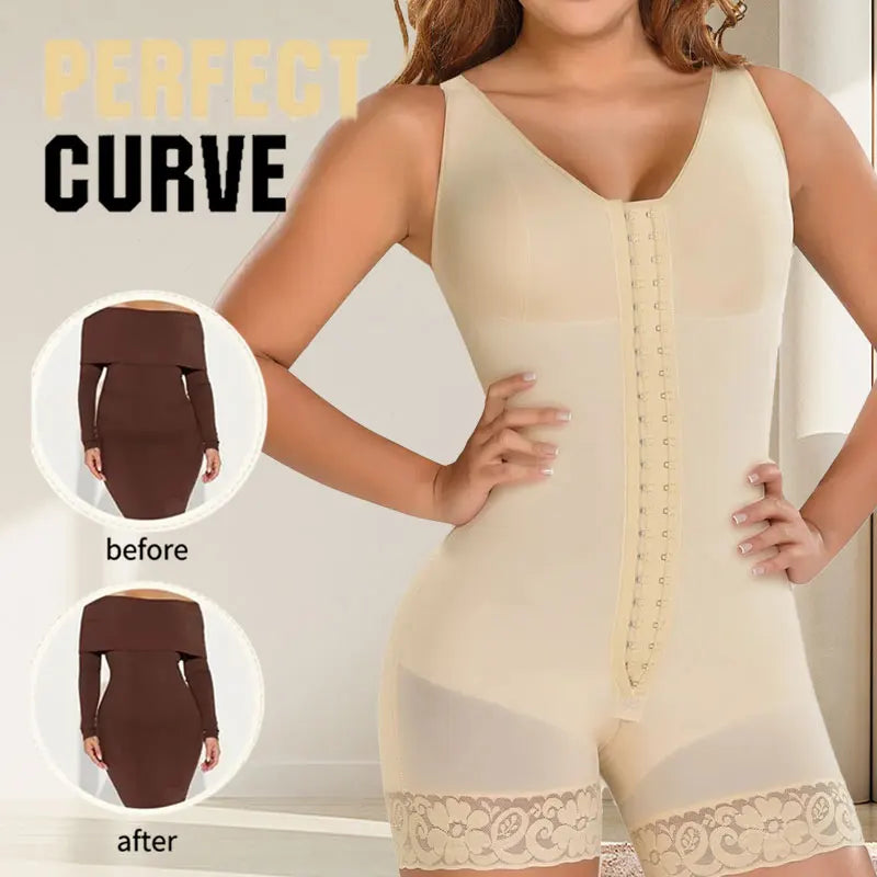 Women Fajas Colombianas High Compression Body Shapewear  Tummy Control Post Liposuction BBL Slimming Waist Belt