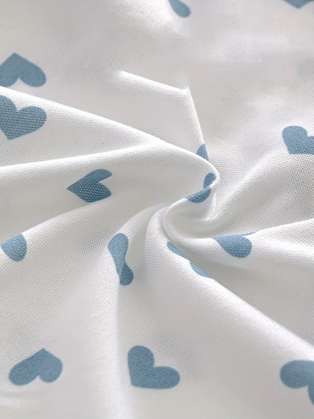 5pcs Women’s Soft Breathable Briefs Heart Plaid Print Panties Comfortable Intimates for Daily Wear