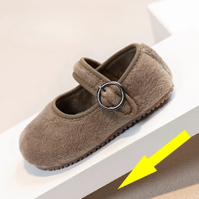 Baby Girls Spring/Autumn Fashion Popular New Kids Solid Color Flat Casual Comfortable Student Children's Walking Shoes Size21-30