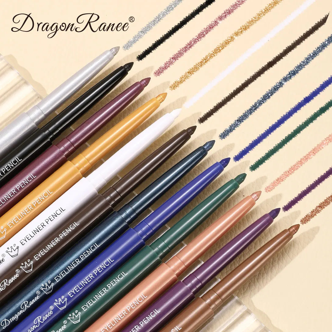 Eyeliner Pen Is Waterproof, Sweat-Proof, and Does Not Smudge, Easy for Beginners to Use, Available in Green, Purple, and Black, Long-Lasting and Does Not Come Off Easily