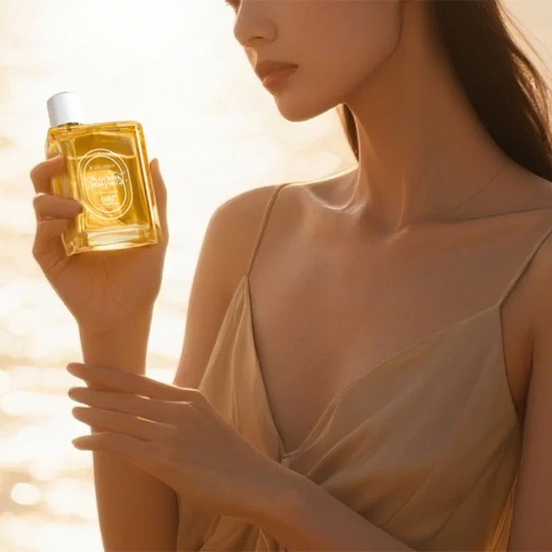 Luxury Caramel Vanilla Perfume 100ml, Oriental Floral Fruity Gourmand Fragrance Mist, Jasmine Eau De Parfum Spray Strong Sillage