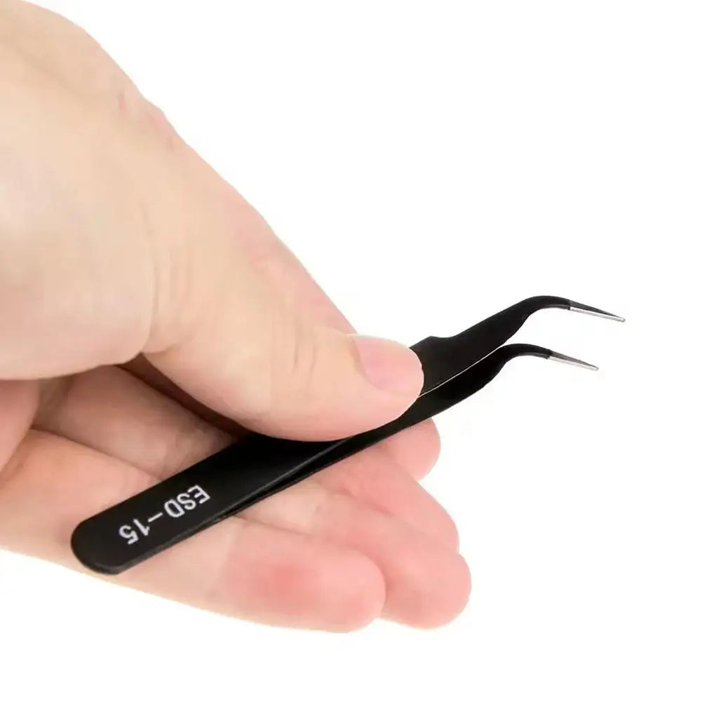 1/2pcs Eyelash Extension Tweezers Makeup Stainless Steel Eyelash 3D Accurate Clip