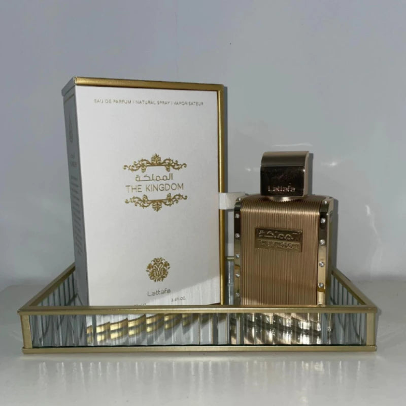 100ml Aromatic Men's Perfume with Lavender Mint Sage Vanilla Tobacco Orange Blossom Lasting Fragrance Fresh Invigorating Spray
