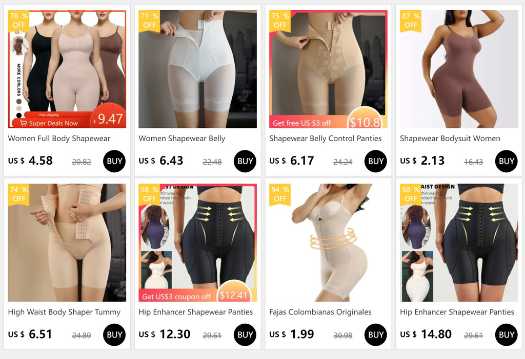 Colombian Girdles Shapers for Abdomen Control Reducing Body Shaper High Comprssion Fajas Colombianas
