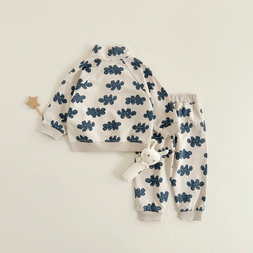 New Autumn Baby Clothes Sets Boys Girls Sweatshirts Long Sleeve Pullover + Sweatpants Suit Kids Outfit 2Pcs  Children Clothes