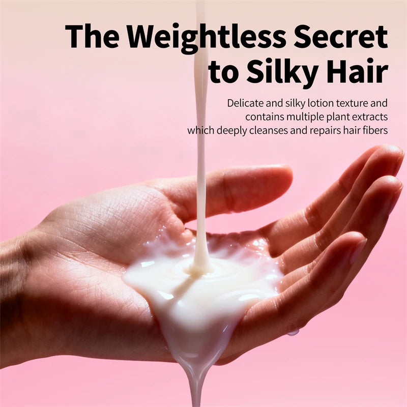 2 IN 1 Wig Shampoo For Synthetic Hair Soak & Rinse Deep Cleansing Revitalizes, Moisturizes Anti-Frizz Softening Wig Care Product