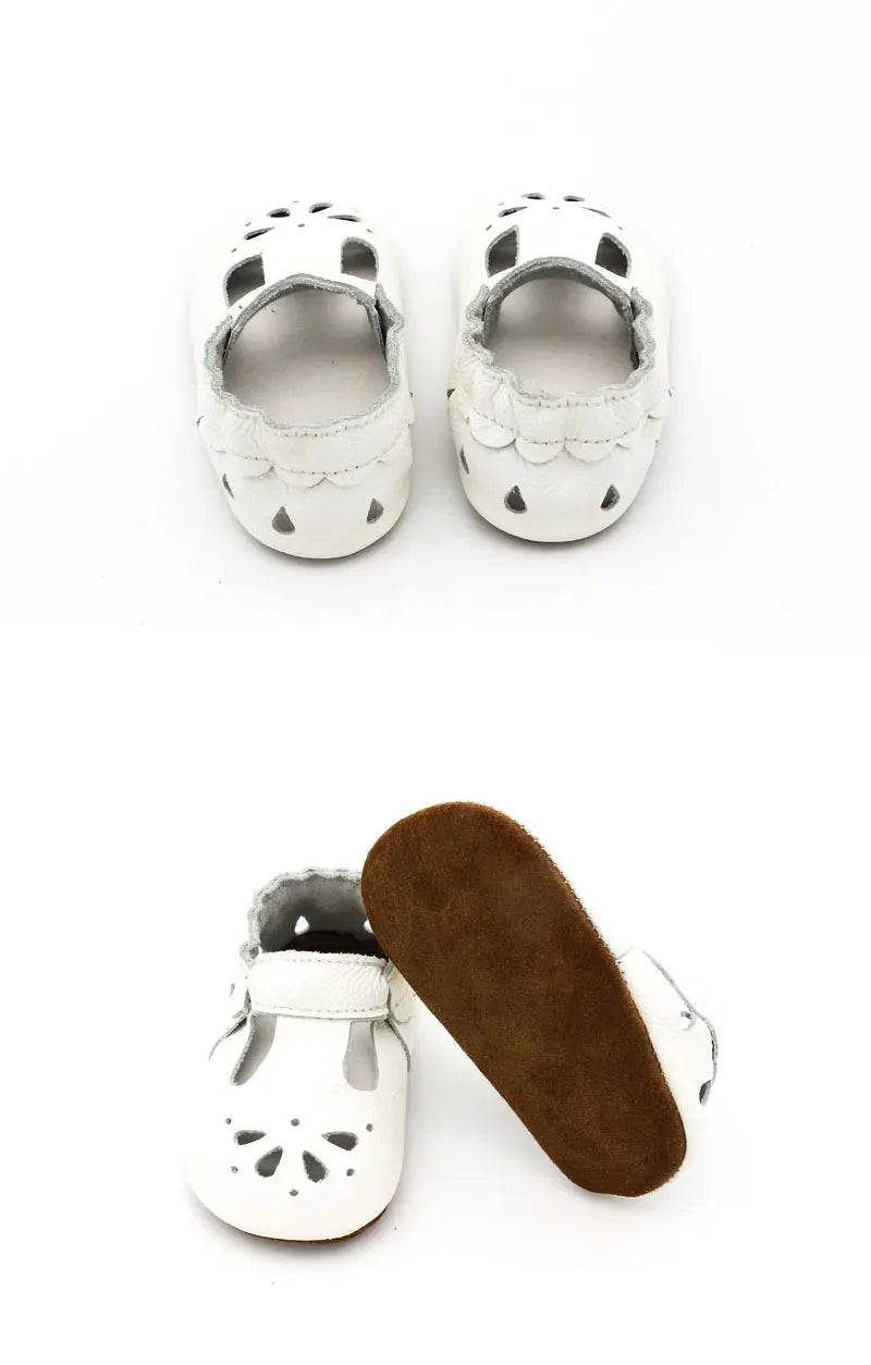 Baby Girls Shoes Sandals Toddler Boys Casual Summer Leather Shoes Newborn Infant Barefoot Shoes Sapato Loafers Kids Items stuff