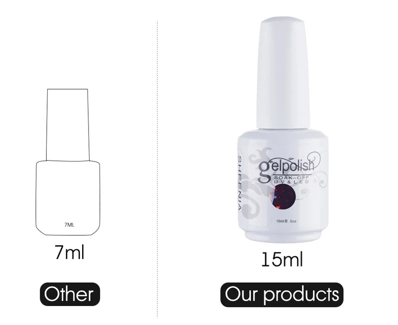 Nail Gel Polish UV Gel Nail Polish Hybrid Varnish Semi Permanent Nails Set For Manicure Gellak Nail Art Professtional Top Primer