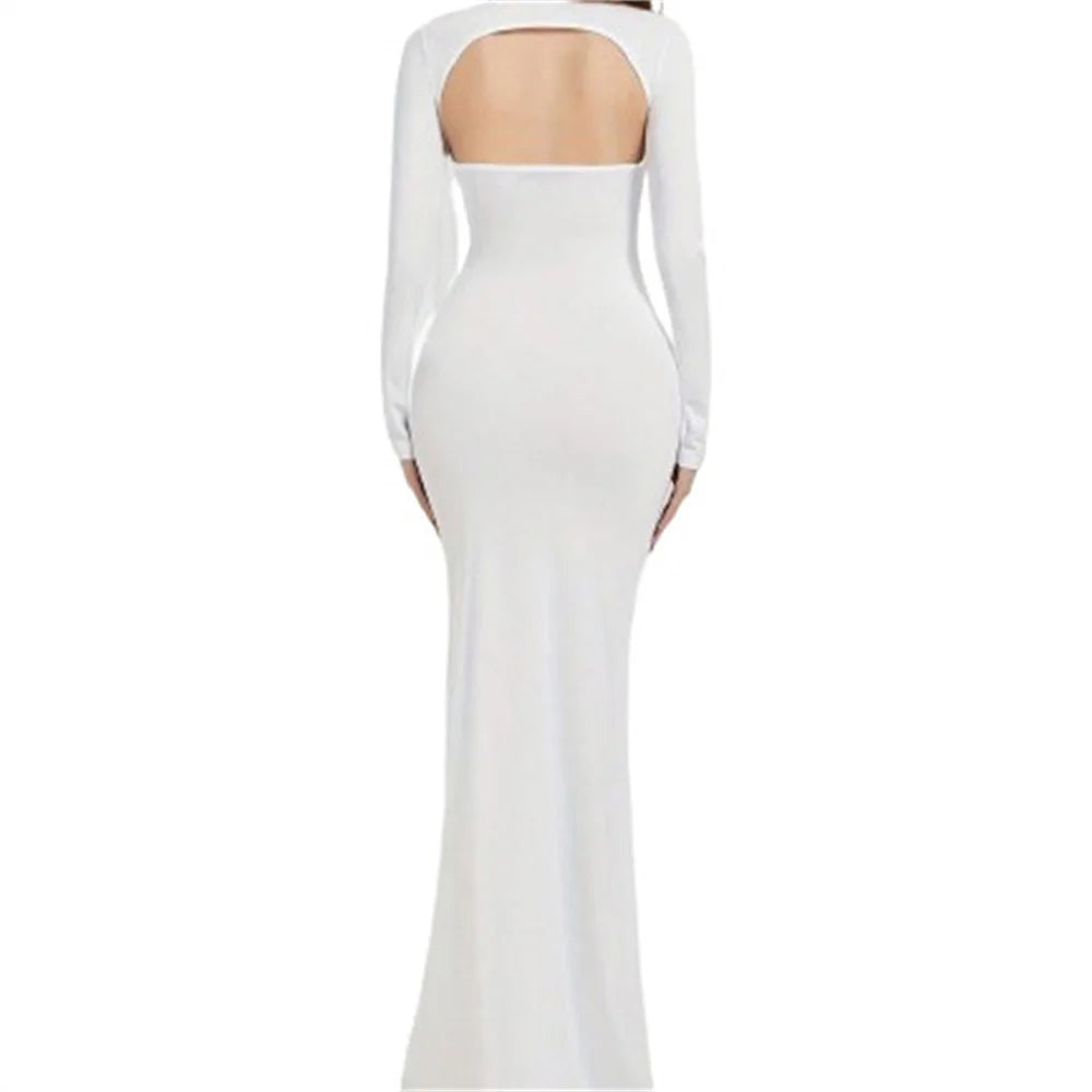 Maternity Dresses Photoshoot Clothing Stretch Sexy Dress Pregnant Women's Photography Props Fishtail Skirt Floor Length Skirt