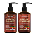 Batana Shampoo and Conditioner, thick foam, fresh fragrance, super cleaning power, smooth and moisturizing.